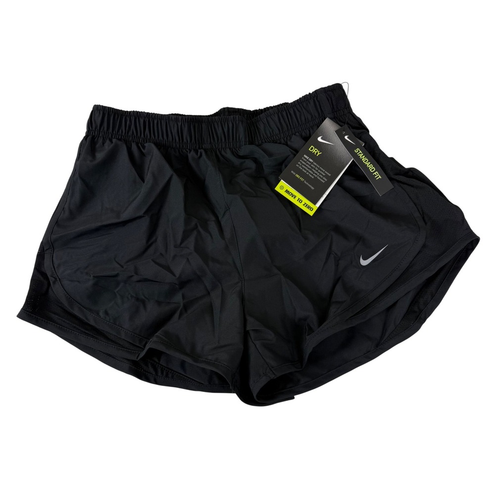 Nike Dri-FIT Tempo Womens Size S Running Shorts Black Brief Lined 831558-014 NWT - Picture 2 of 7